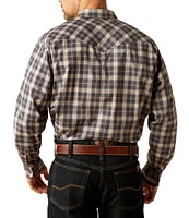 Ariat Classic Fit Relentless Pursuit Long Sleeve Plaid Performance Shirt