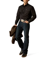 Ariat Classic Fit Relentless Pursuit Long Sleeve Solid Performance Shirt