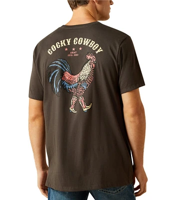 Ariat Cocky Cowboy Short Sleeve Graphic T-Shirt