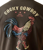 Ariat Cocky Cowboy Short Sleeve Graphic T-Shirt