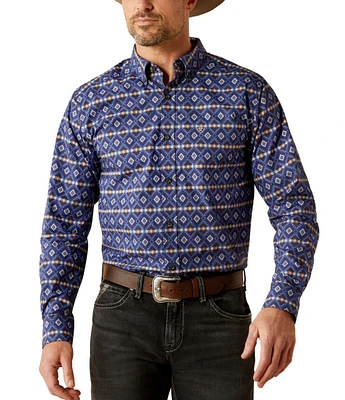 Ariat Connor Long Sleeve Printed Fitted Shirt