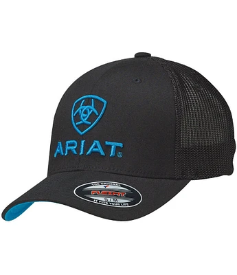 Ariat Flexfit® Embroidered Logo Mesh Back Cap