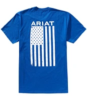 Ariat Freedom Flag Short Sleeve Graphic T-Shirt