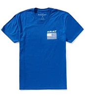 Ariat Freedom Flag Short Sleeve Graphic T-Shirt