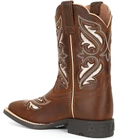 Ariat Girls' Round Up Bliss Western Boots (Toddler)