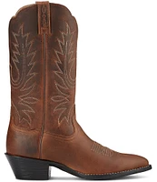 Ariat Heritage R Toe Leather Western Boots