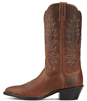 Ariat Heritage R Toe Leather Western Boots