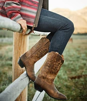 Ariat Heritage R Toe Leather Western Boots