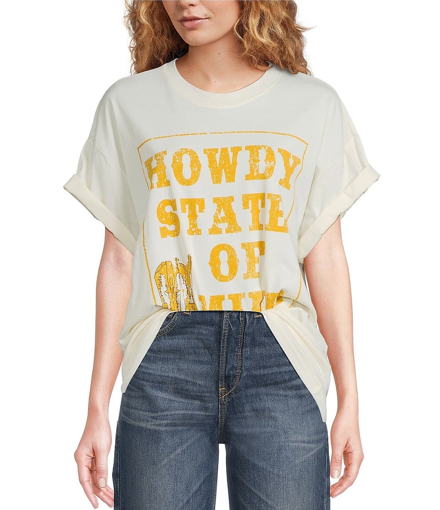 Ariat Howdy State of Mind Crew Neck Short Sleeve T-Shirt