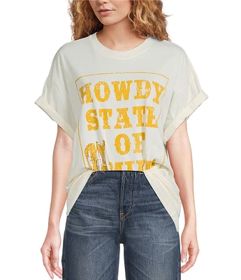 Ariat Howdy State of Mind Crew Neck Short Sleeve T-Shirt