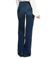 Ariat Kelsea Mid Rise 5-Pocket Stretch Wide Leg Jeans