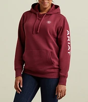 Ariat Logo Long Sleeve Kangaroo Pocket Hoodie