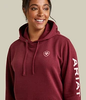 Ariat Logo Long Sleeve Kangaroo Pocket Hoodie