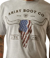 Ariat Long Live Freedom Short Sleeve Graphic T-Shirt
