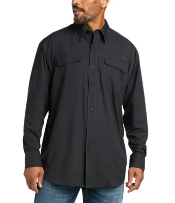 Ariat Long Sleeve VentTek™ Outbound Classic Fit Performance Woven Shirt