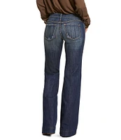 Ariat Lucy Mid Rise Wide Leg Stretch Denim Jeans