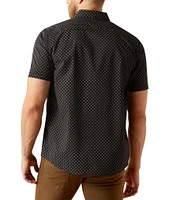 Ariat Mars Modern Fit Short Sleeve Printed Woven Shirt