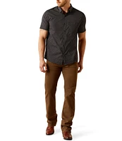 Ariat Mars Modern Fit Short Sleeve Printed Woven Shirt