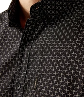Ariat Mars Modern Fit Short Sleeve Printed Woven Shirt