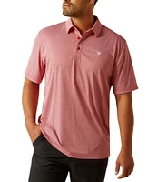 Ariat Men's All Over Print Polo Shirt