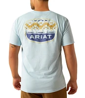 Ariat Men's Ariat Ogden Valley Badge Graphic T-Shirt