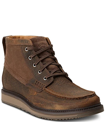 Ariat Men's Lookout Distressed Leather and Suede Chukka Boots