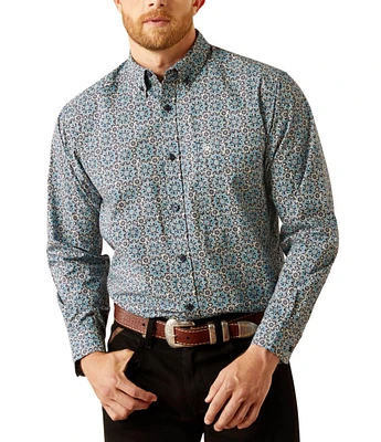 Ariat Men's Santiago Classic Fit Printed Shirt