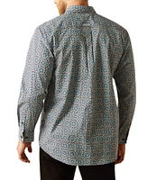 Ariat Men's Santiago Classic Fit Printed Shirt