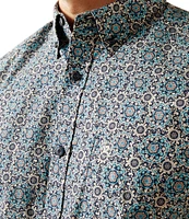 Ariat Men's Santiago Classic Fit Printed Shirt