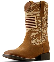 Ariat Men's Sport Patriot Camo Western Boots