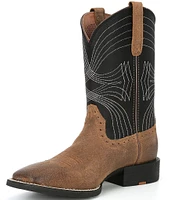 Ariat Men's Sport Wide Square Toe Colorblock Western Boots