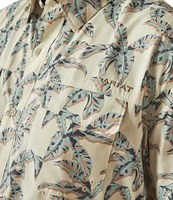 Ariat Men's VentTEK Outbound Classic Fit Palm Tree Printed Shirt