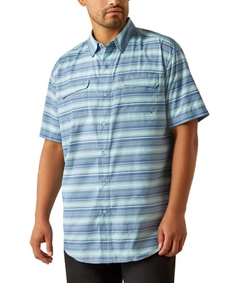Ariat Men's VentTEK Outbound Classic Fit Stripped Shirt