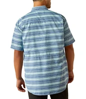 Ariat Men's VentTEK Outbound Classic Fit Stripped Shirt