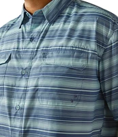 Ariat Men's VentTEK Outbound Classic Fit Stripped Shirt