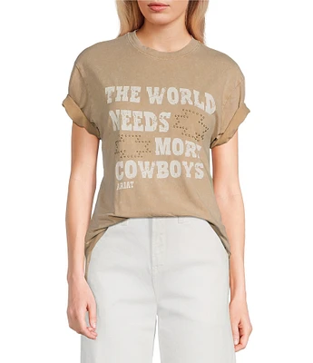 Ariat More Cowboys Studded Short Sleeve T-Shirt