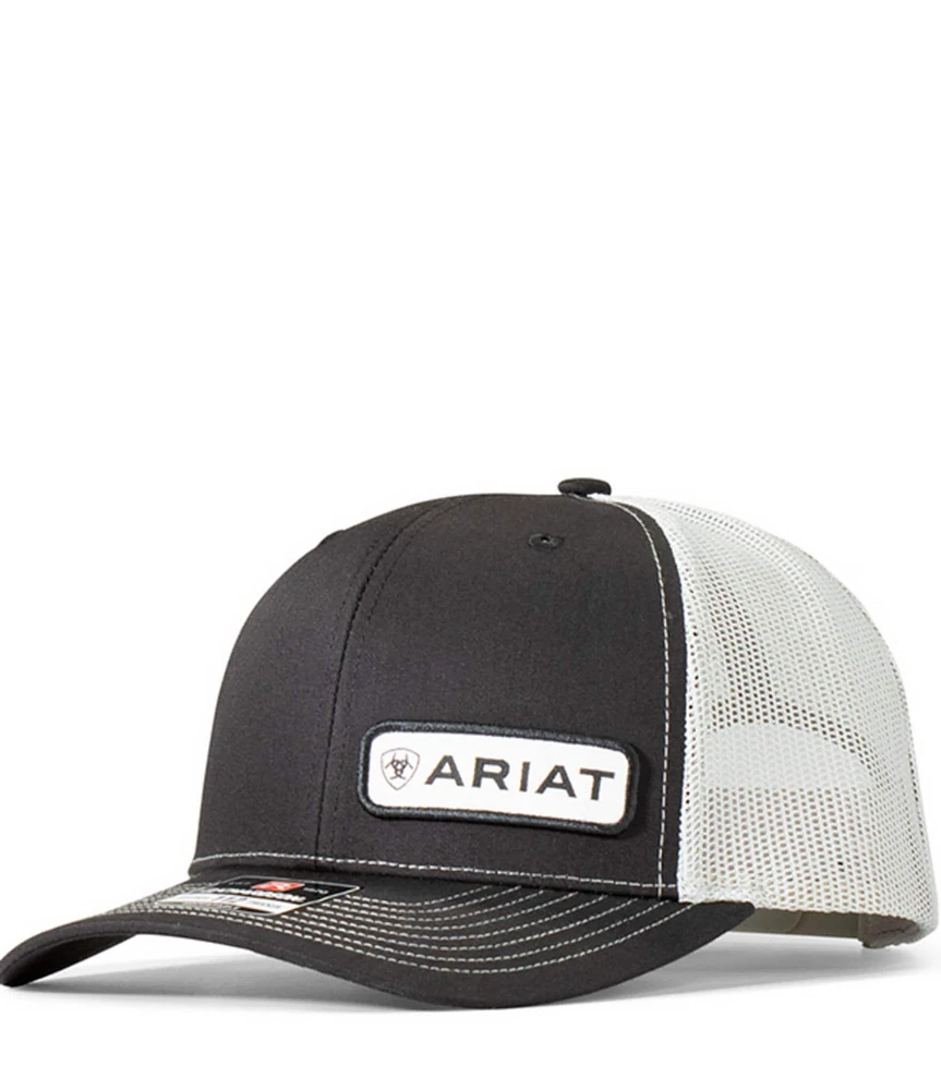 Ariat Off-Set Logo Patch Mesh Back Hat