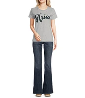 Ariat Old School Script Crew Neck Short Sleeve T-Shirt
