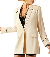 Ariat Parton Contrast Trim Western Blazer