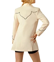 Ariat Parton Contrast Trim Western Blazer
