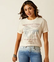 Ariat Printed Graphic Crew Neckline Short Sleeve Tee