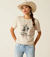 Ariat Printed Graphic Crew Neckline Short Sleeve Tee Shirt