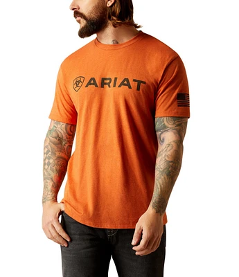 Ariat Relaxed Shield Flag Graphic T-Shirt