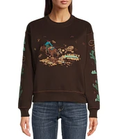 Ariat Riata Embroidered Crew Neck Sweatshirt