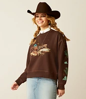 Ariat Riata Embroidered Crew Neck Sweatshirt