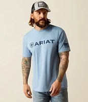 Ariat Shield Flag Short Sleeve Graphic T-Shirt