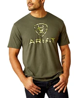 Ariat Short Sleeve Liberty USA Camo Graphic T-Shirt