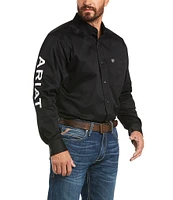 Ariat Team Logo Long-Sleeve Woven Twill Shirt