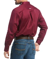 Ariat Team Logo Long-Sleeve Woven Twill Shirt