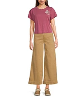 Ariat Ultra High Rise Countryside Wide Leg Crop Jeans